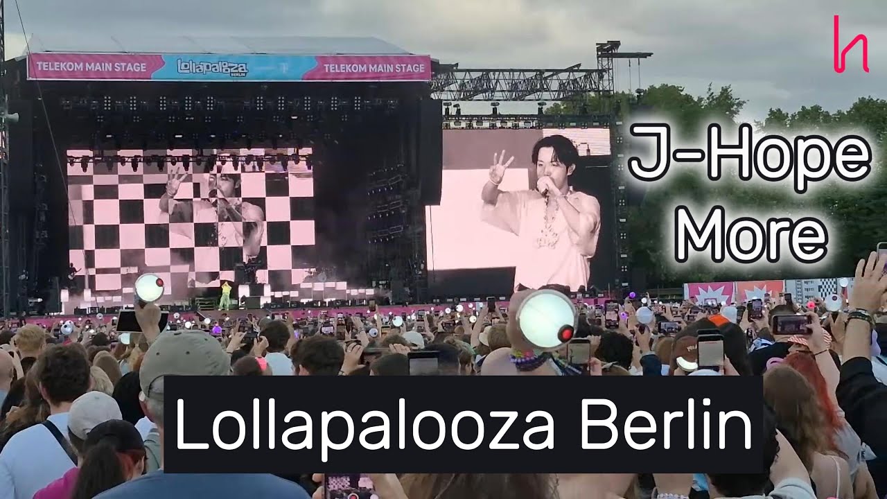 J-Hope - More - Lollapalooza Berlin 2025
