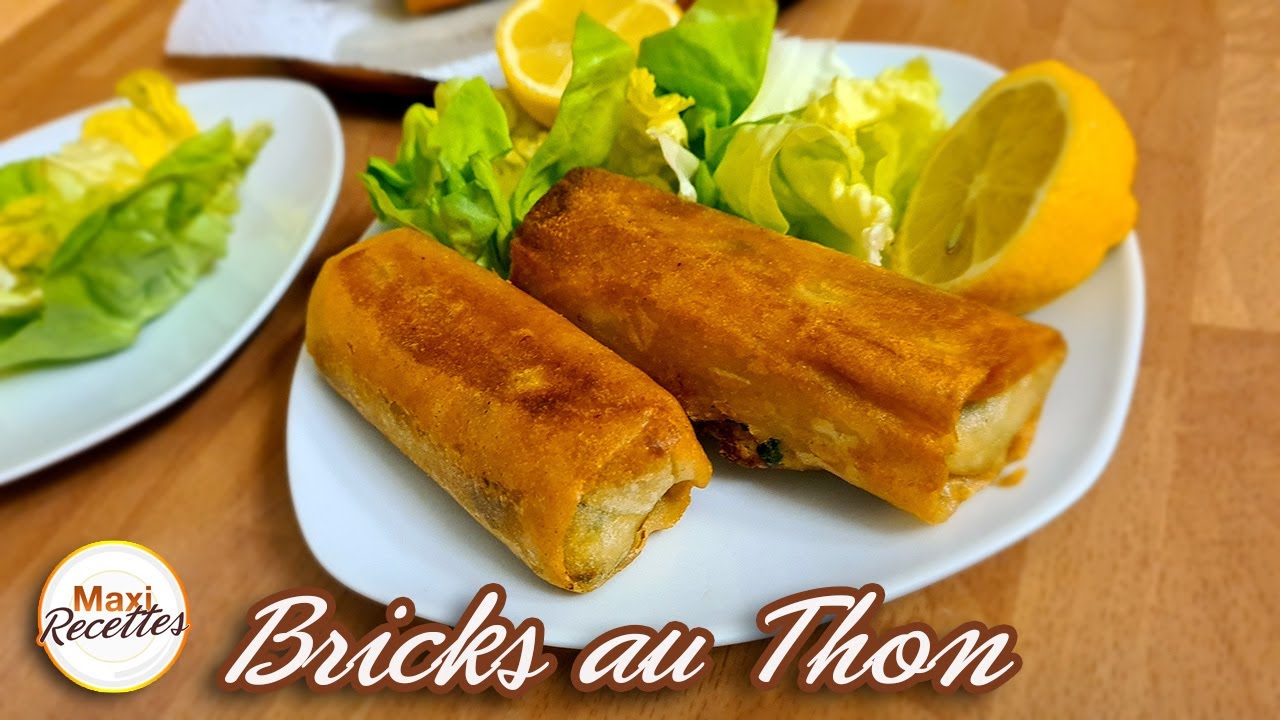 Bricks au Thon, Pommes de Terre, Fromage - Recette Facile et Rapide