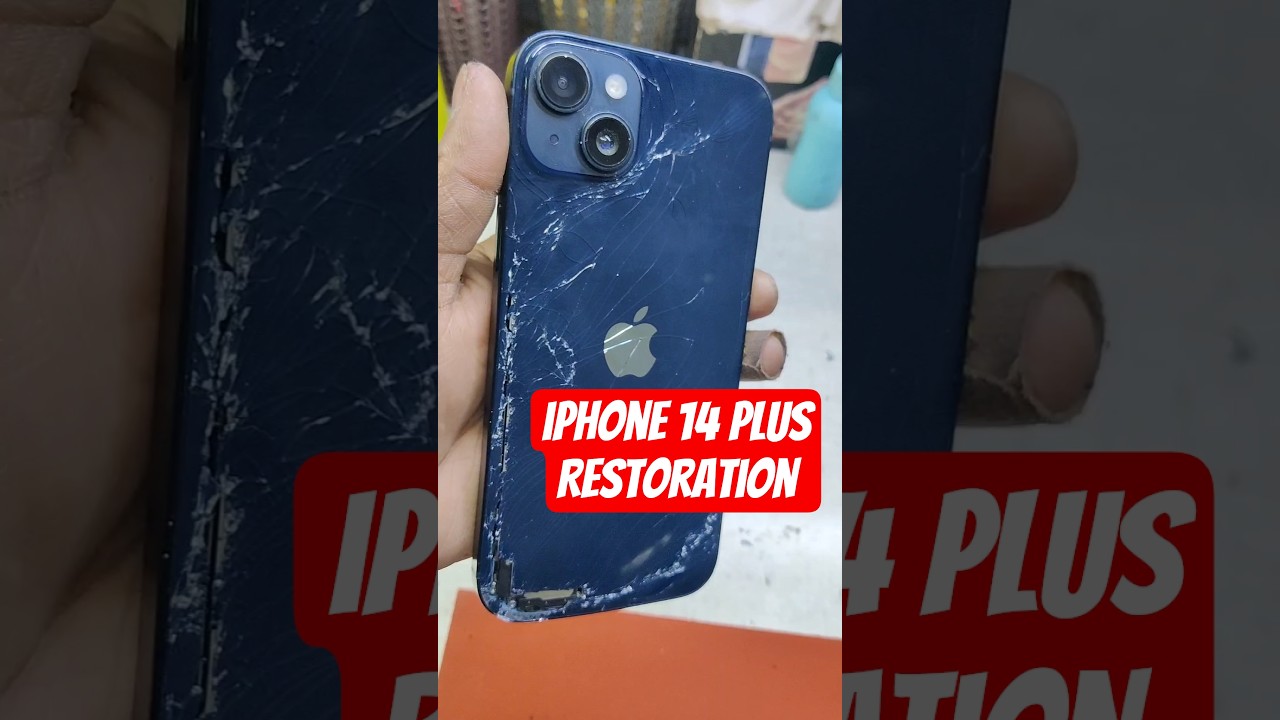 iPhone 14 Plus Restoration #shorts #shortsfeed #ytshorts #repair #iphone14plus
