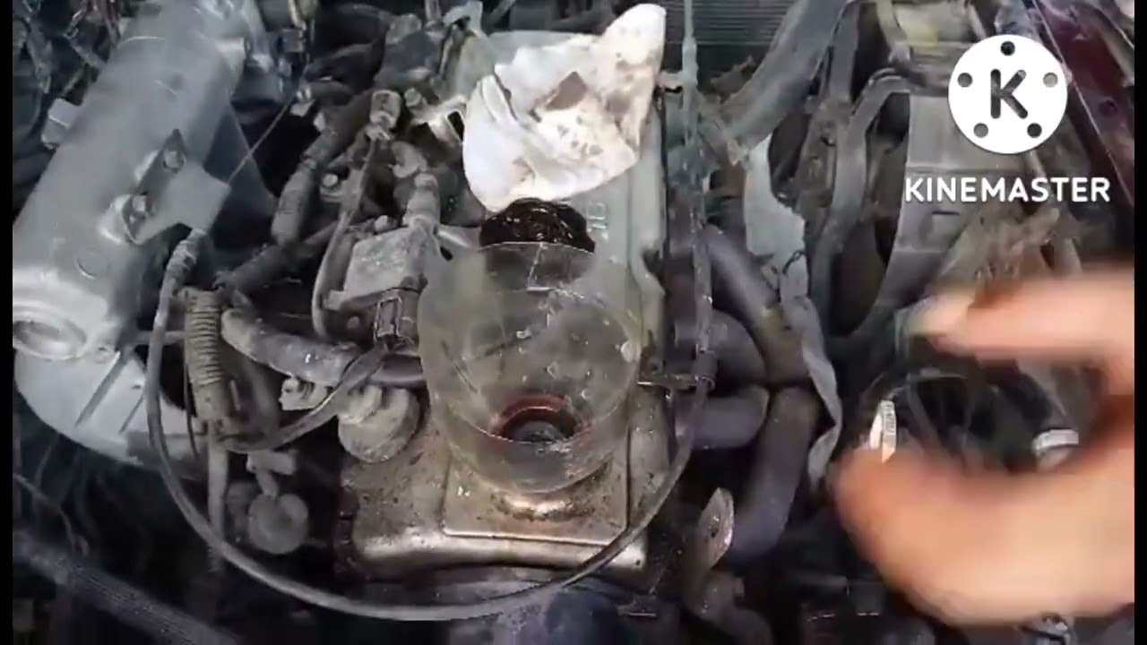 Mitsubishi Lancer Pizza 1997 Change Oil