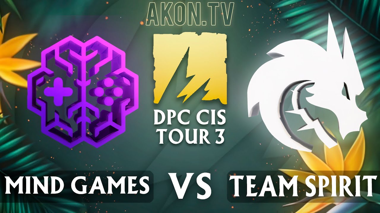 🔴DOTA 2[RU] Team Spirit vs Mind Games [Bo3] DPC CIS Tour 3, Upper Division, Table