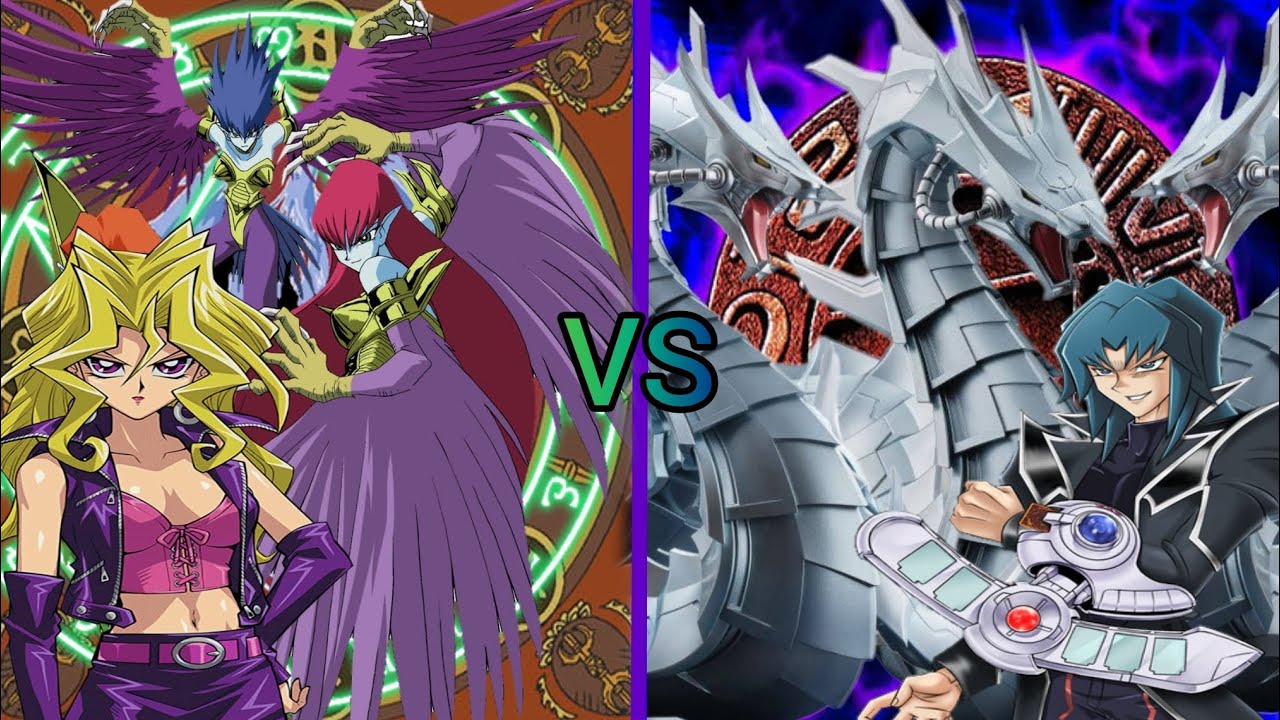 Yugioh!  DX2 duel -  Mai Valentine VS zane truesdale