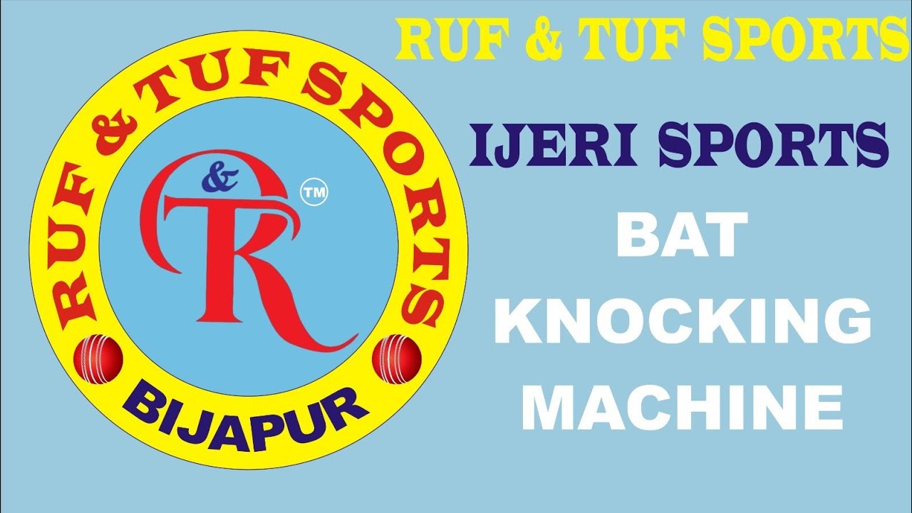 BAT TAPPING OR BAT KNOCKING MACHINE AT IJERI SPORTS BIJAPUR 