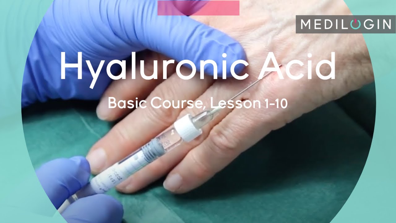 Hyaluronic Acid Injection (Basic Course) | MEDILOGIN