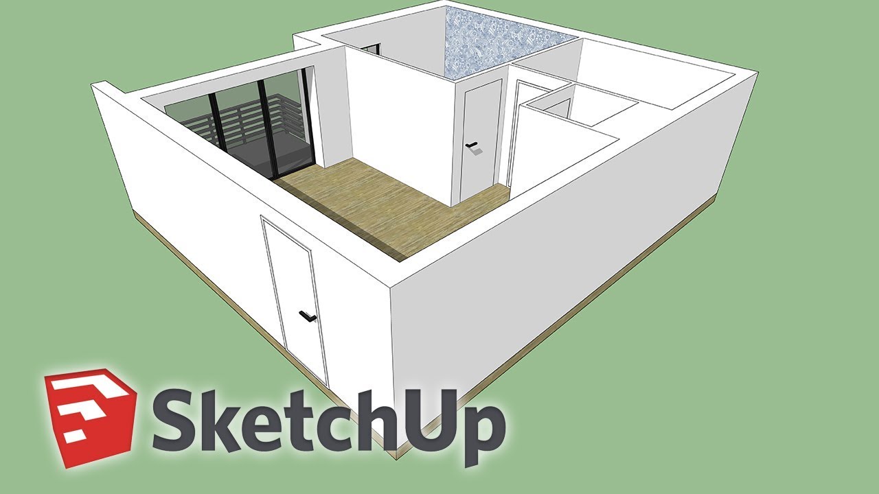 [TUTO Sketchup] Modéliser à partir d'un plan