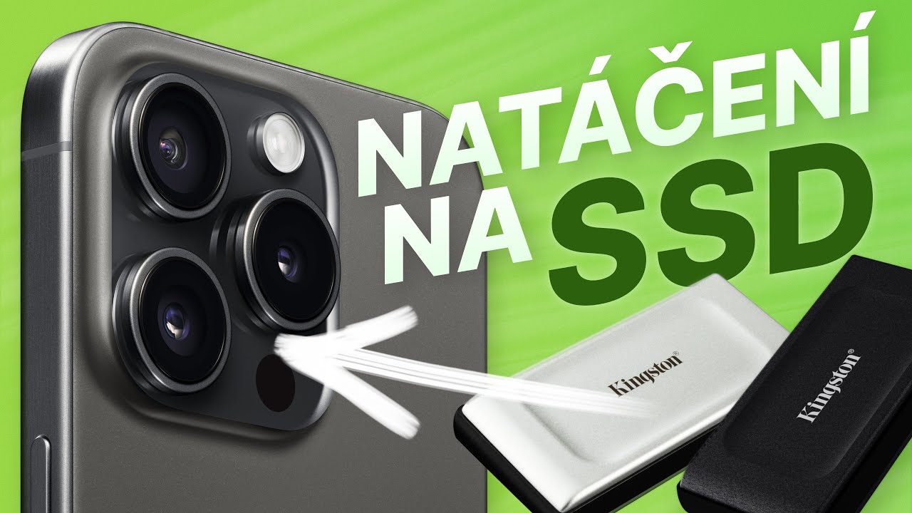 Jak rychlé SSD potřebujete k iPhonu 15 na nahrávání videí? (Alisczech vol. 835)