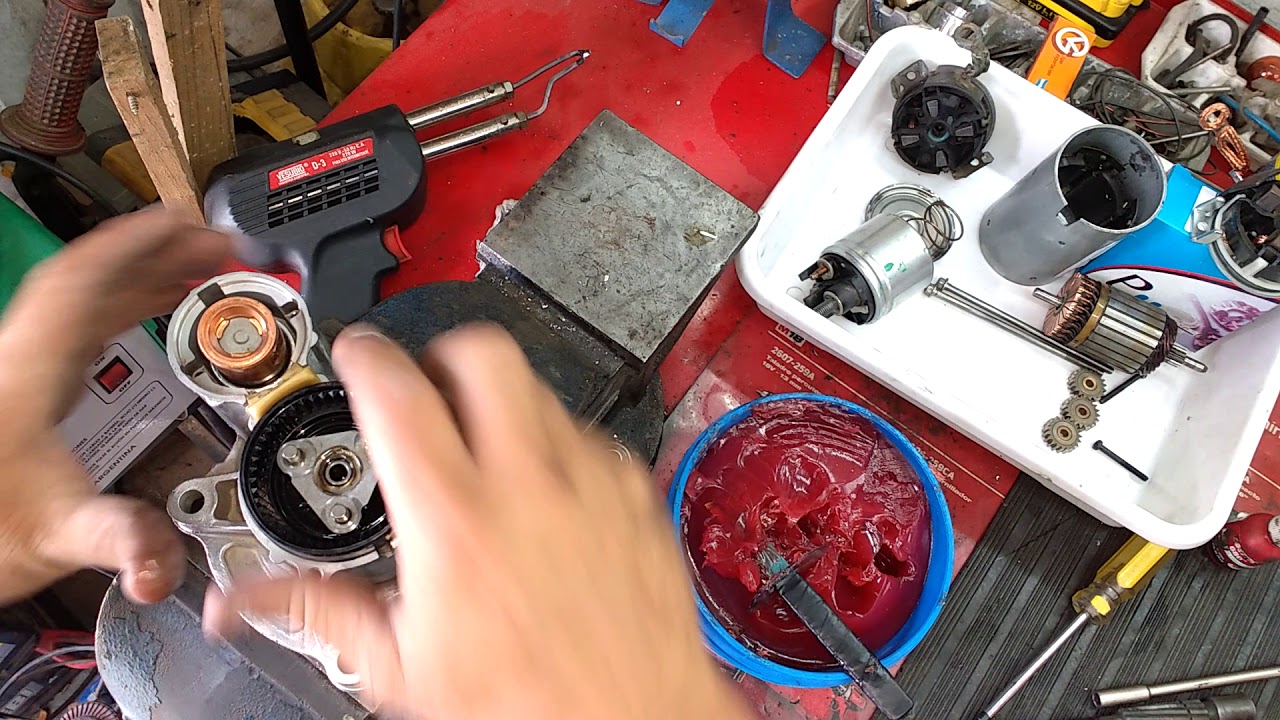 Porque gira pesado el motor de arranque Peugeot partner parte3