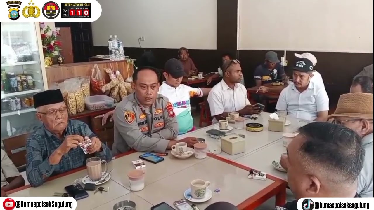 SILATURAHMI KAPOLSEK SAGULUNG BERSAMA TOKOH MASYARAKAT KECAMATAN SAGULUNG