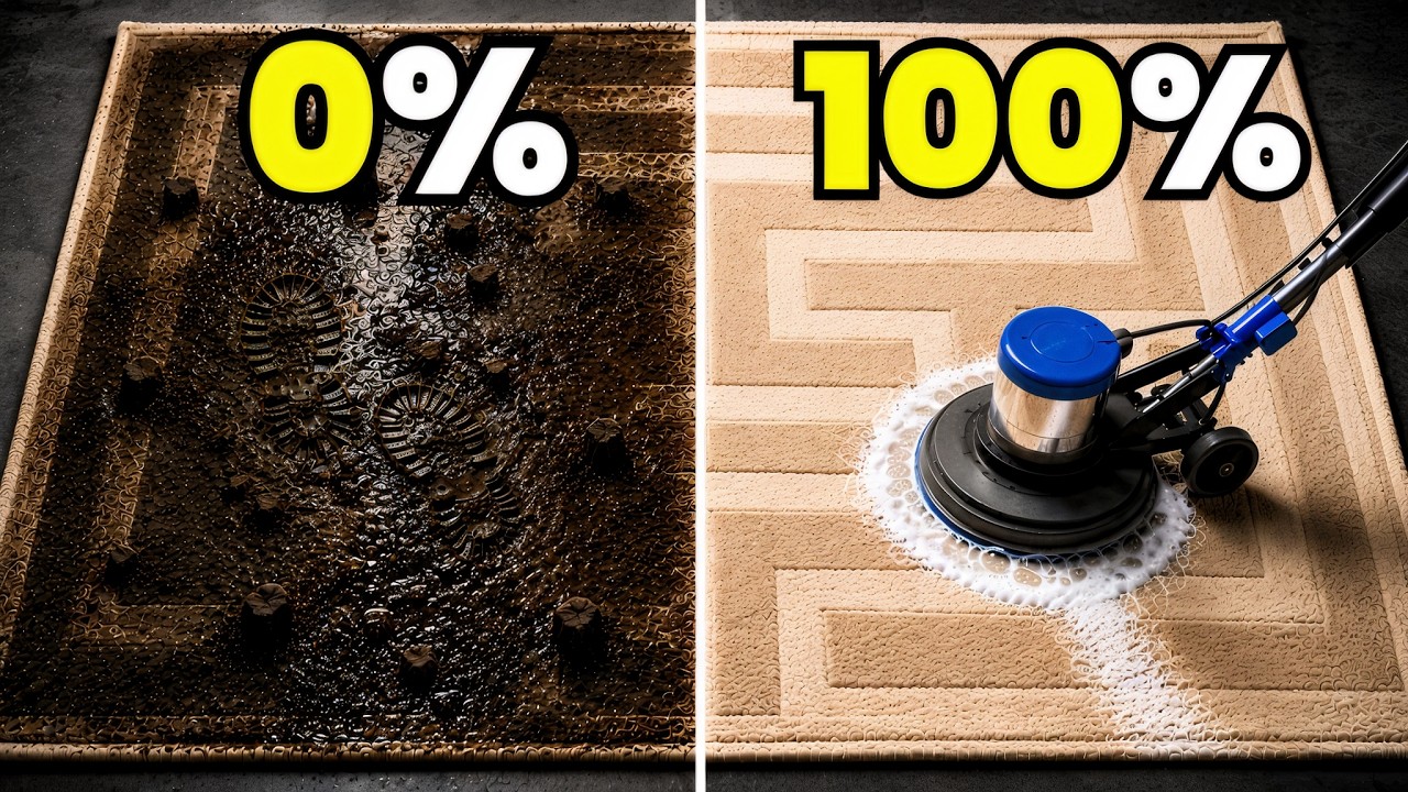 Ich wollte nur einen Teppich reinigen | 100% Carpet Cleaning Simulator