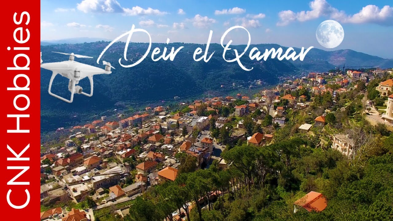 Deir el Qamar by Drone [4K UHD] | بلدة دير القمر