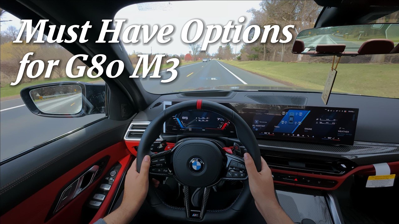 Опции для BMW G80 M3: что стоит брать, а что пропустить