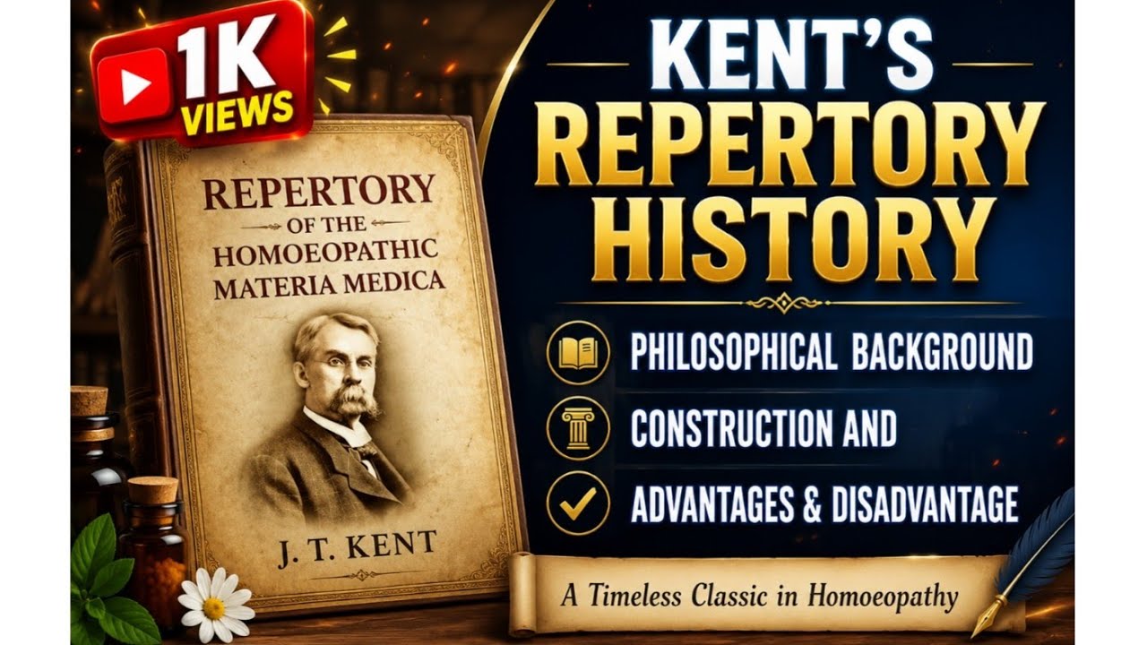 KENT'S REPERTORY HISTORY PHILOSOPHICAL BACKGROUND CONSTRUCTION ADVANTAGES AND DISADVANTAGE IN HINDI