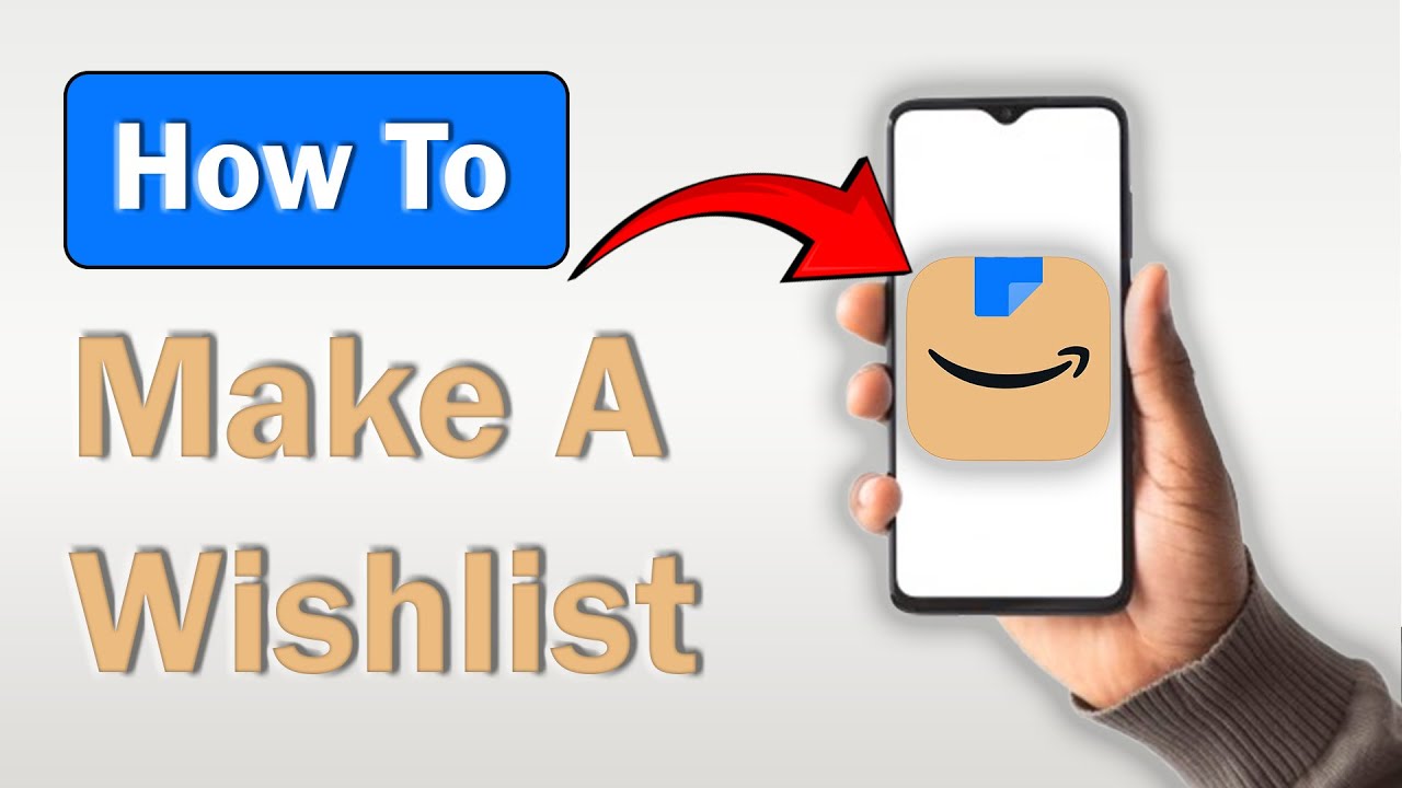 How to Make an Amazon Wishlist on Mobile! (iPhone & Android)