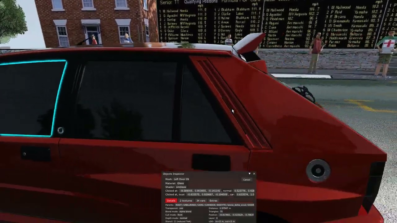 [Tutorial]Assetto Corsa How to make your glass,rims,any lights black, by using only the extension