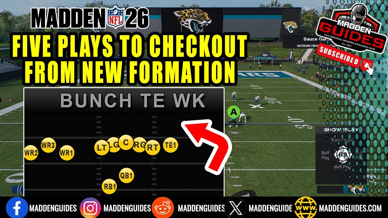 Пять лучших приемов для Run Gun Bunch TE Wk, чтобы доминировать над противником в Madden 26
