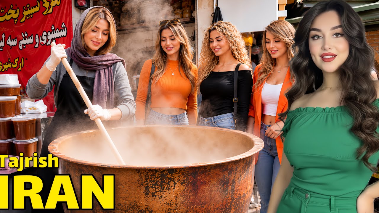 Inside Tehran&rsquo;s Most Famous Market 🇮🇷 | Tajrish Bazaar Walking Tour 2026