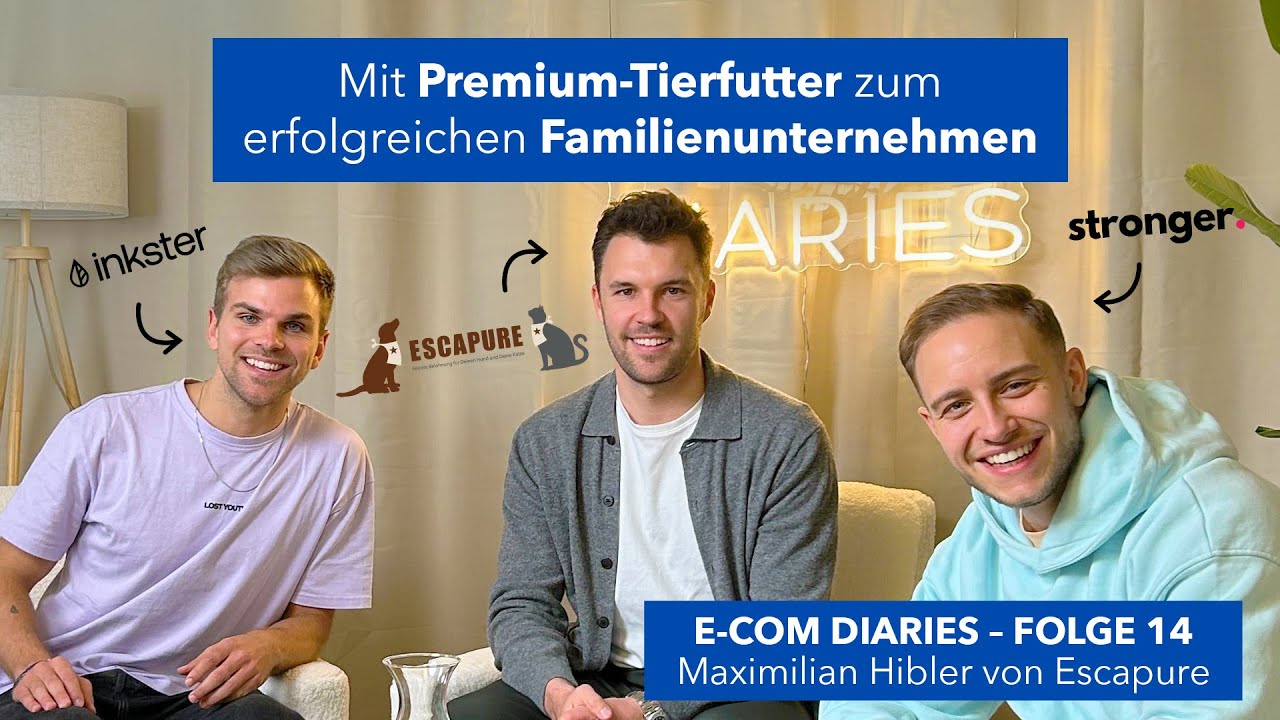 Maximilian Hibler von Escapure - Mit Premium-Tierfutter zum erfolgreichen Familienunternehmen