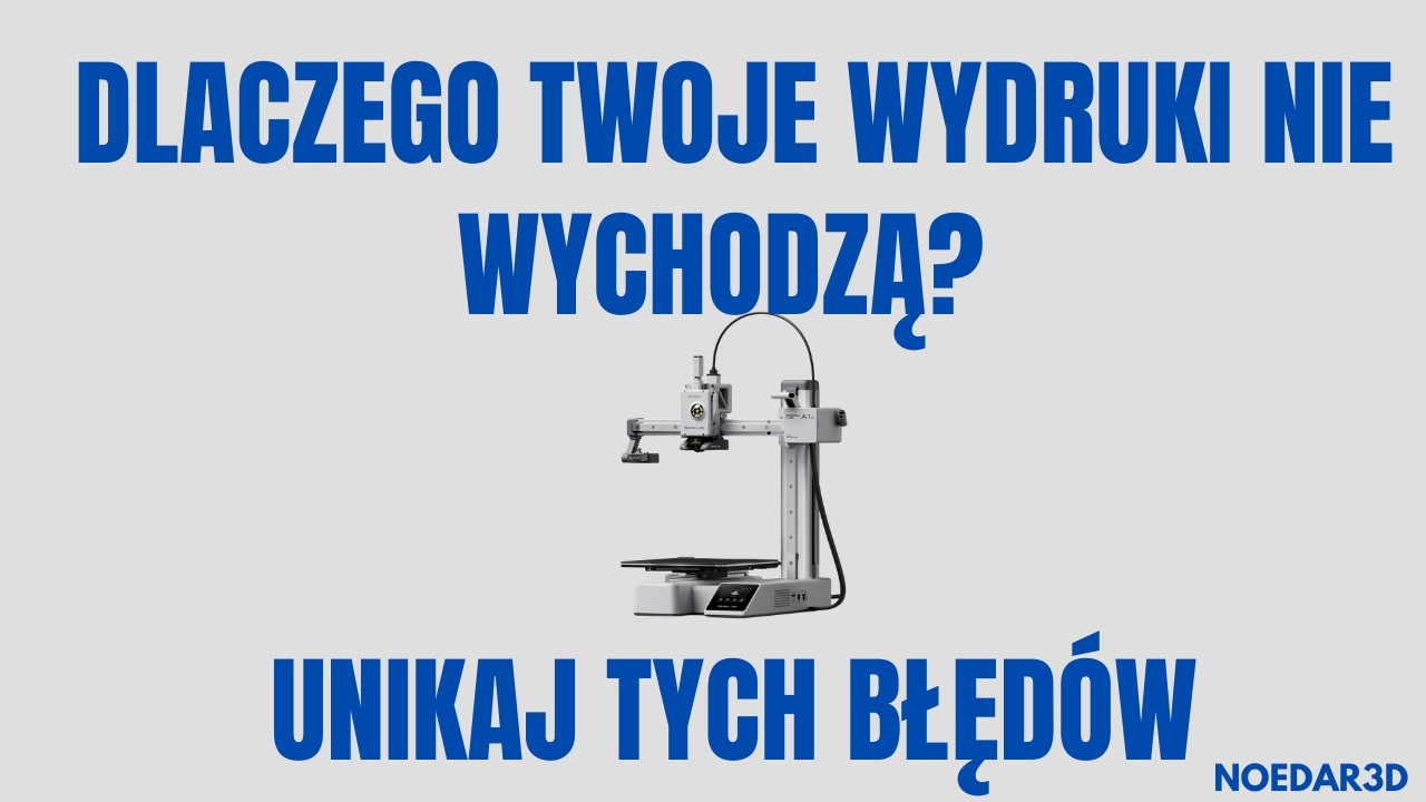 ❌ DLACZEGO TWOJE WYDRUKI NIE WYCHODZĄ? ❌ Przestań robić te 4 błędy!