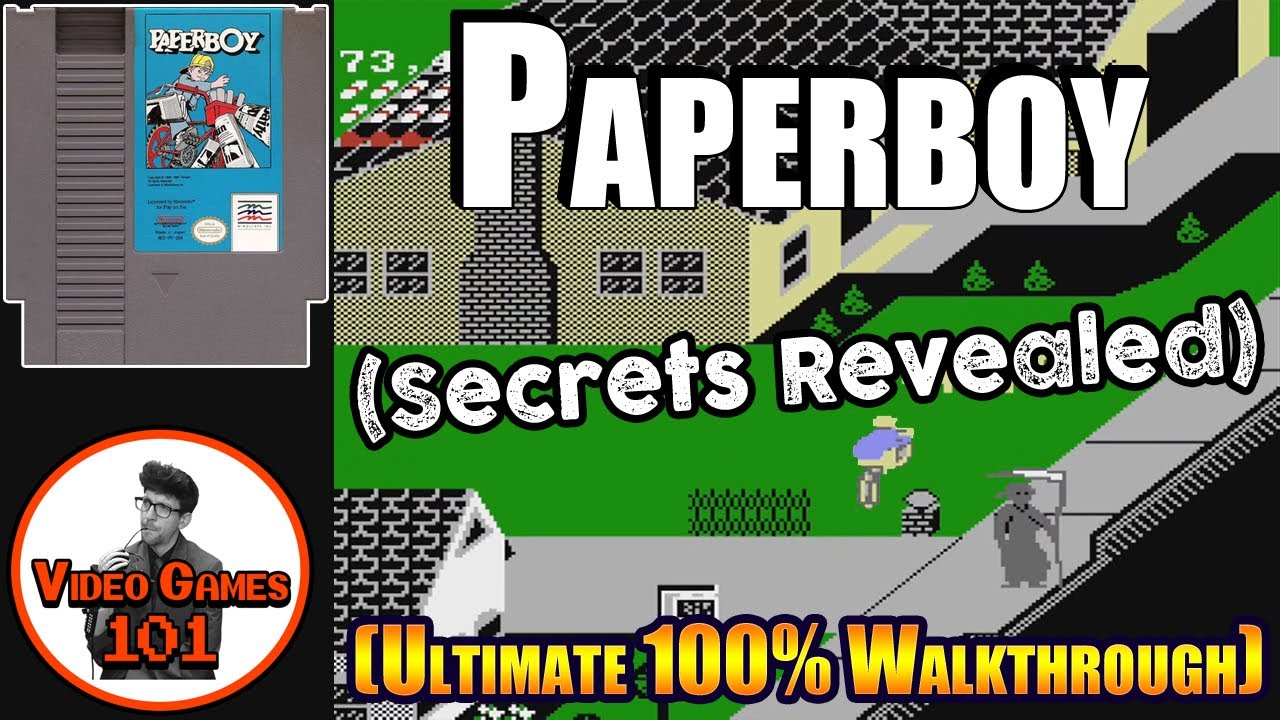 Прохождение Paperboy для NES | Полное руководство | Видеоигры 101