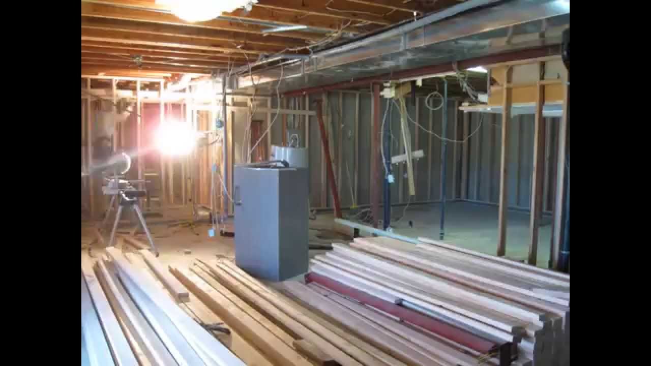 Basement Finish Time Lapse Video