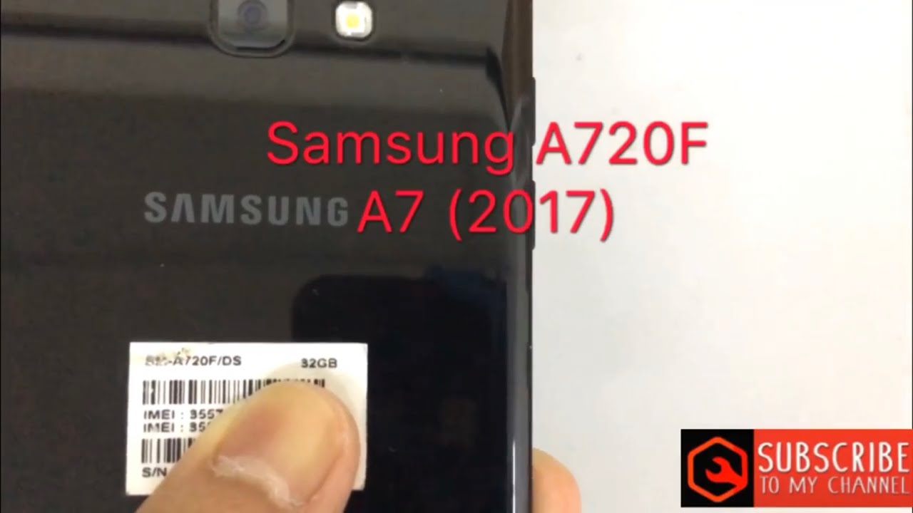 SAMSUNG A720F/A7 2017 v8.0.0 frp bypass google account