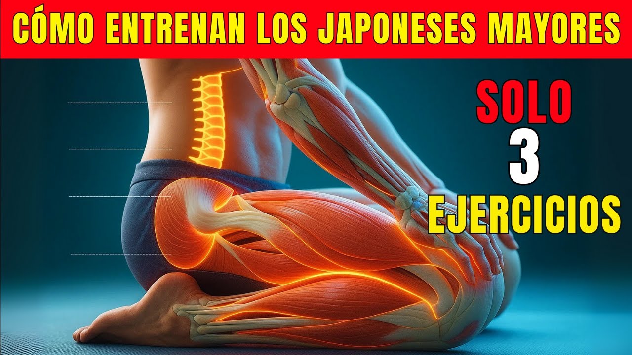 3 Ejercicios Japoneses Que Mantienen Fuertes a los Hombres Después de los 50 (¡Sin Gimnasio!)