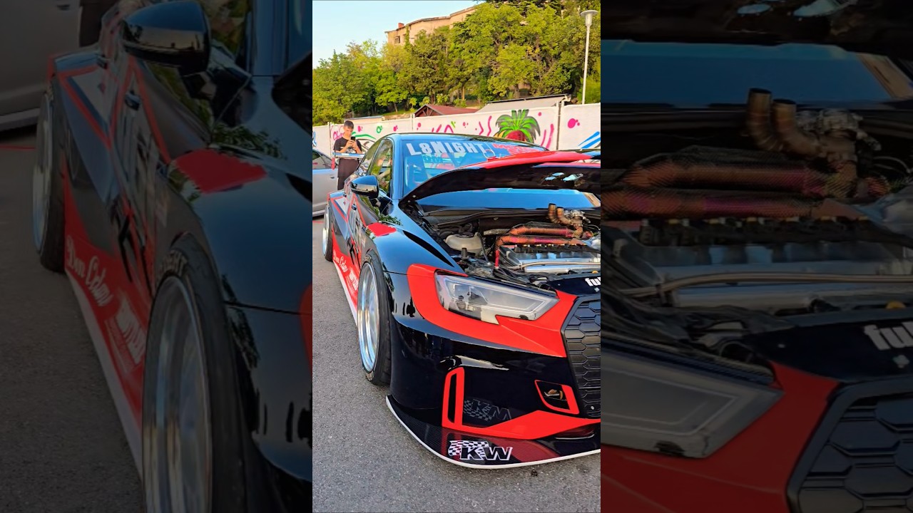 The readhead loves this modified RS3👌#carlover #tunercar #carspotting #automobile #sportscar