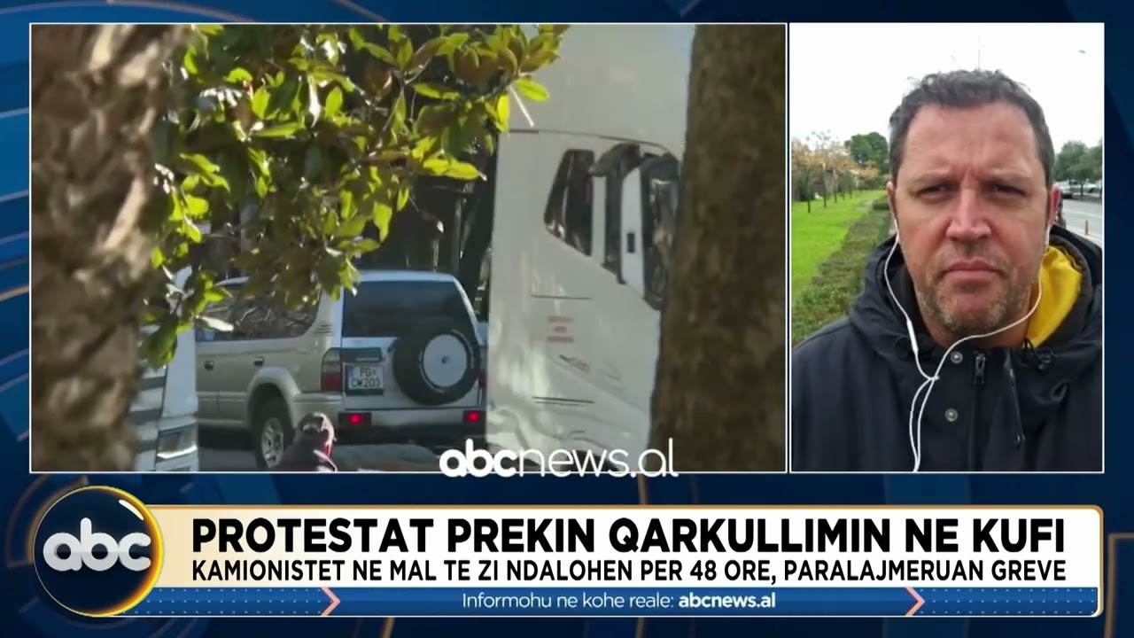 Protestat prekin qarkullimin në kufi/ Kamionistët në Mal të Zi, ndalohen për 48 orë, njoftuan grevë