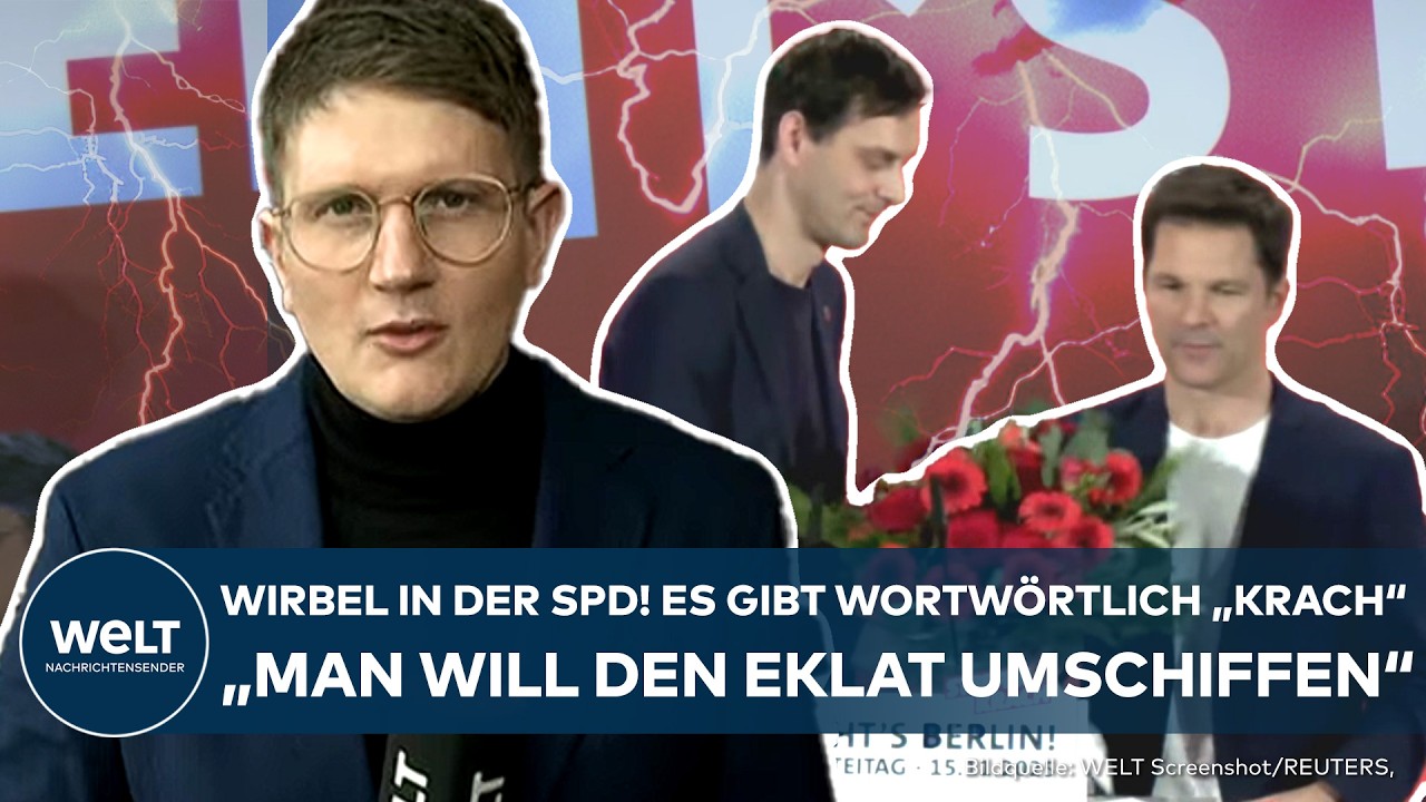 BERLIN: Wirbel in der Berliner SPD! Es gibt wortwörtlich Krach! Antisemitismus-Eklat wiegt schwer