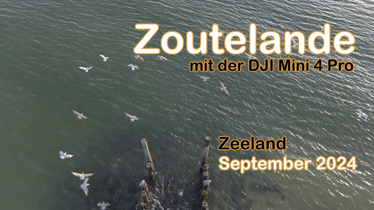 Zoutelande  - Zeeland September 2024 (Strandurlaub mit DJI Mini 4 Pro Drohne)