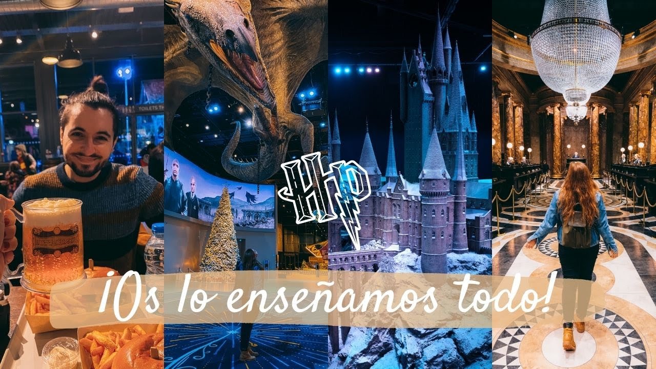 Estudio  HARRY POTTER Londres en NAVIDAD - HOGWARTS in the SNOW - Warner Bros Londres