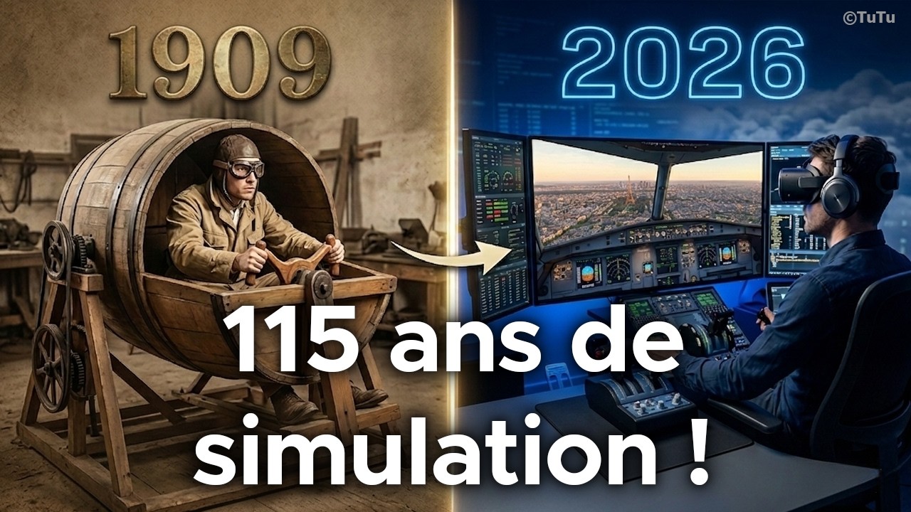 L'histoire FOLLE des Simulateurs de Vol : De 1900 à Aujourd’hui :