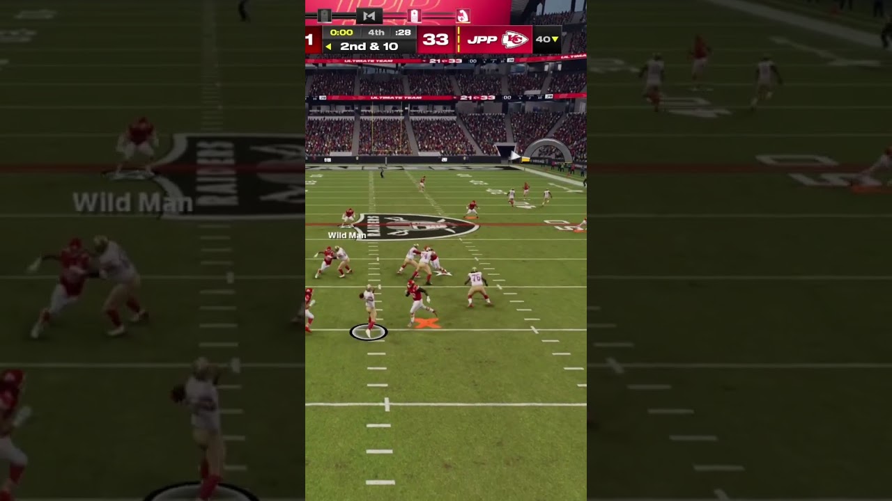Never seen someone intercept the interception 🤦🏽&zwj;♂️ #maddenultimateteam #mut24 #mut #easports