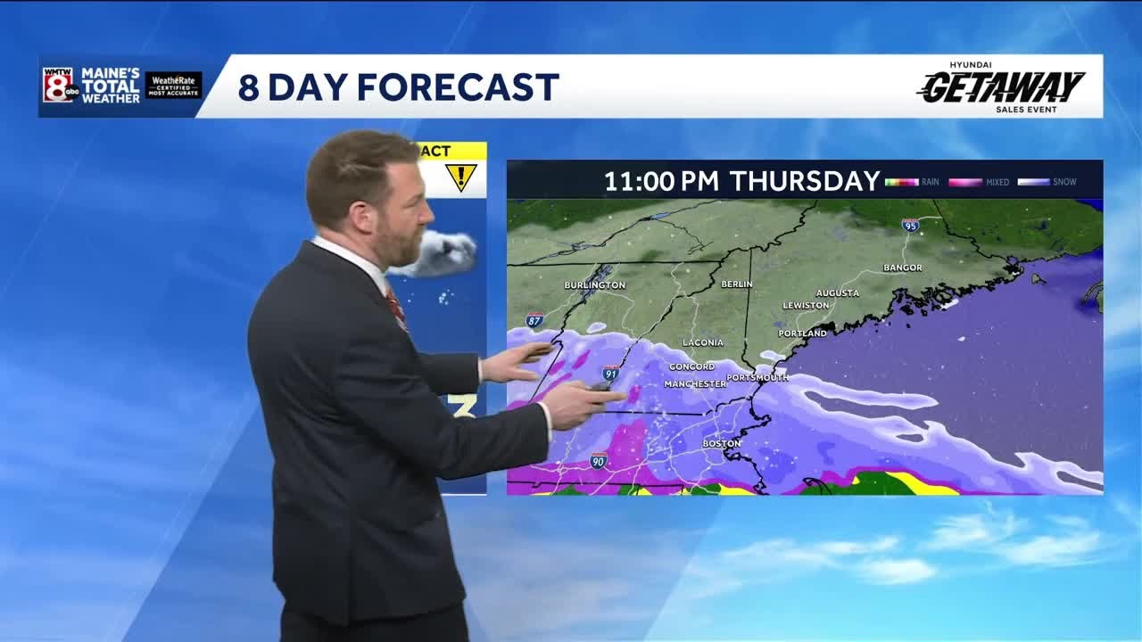 Snow to impact some areas of Maine Friday (3/5/2026)