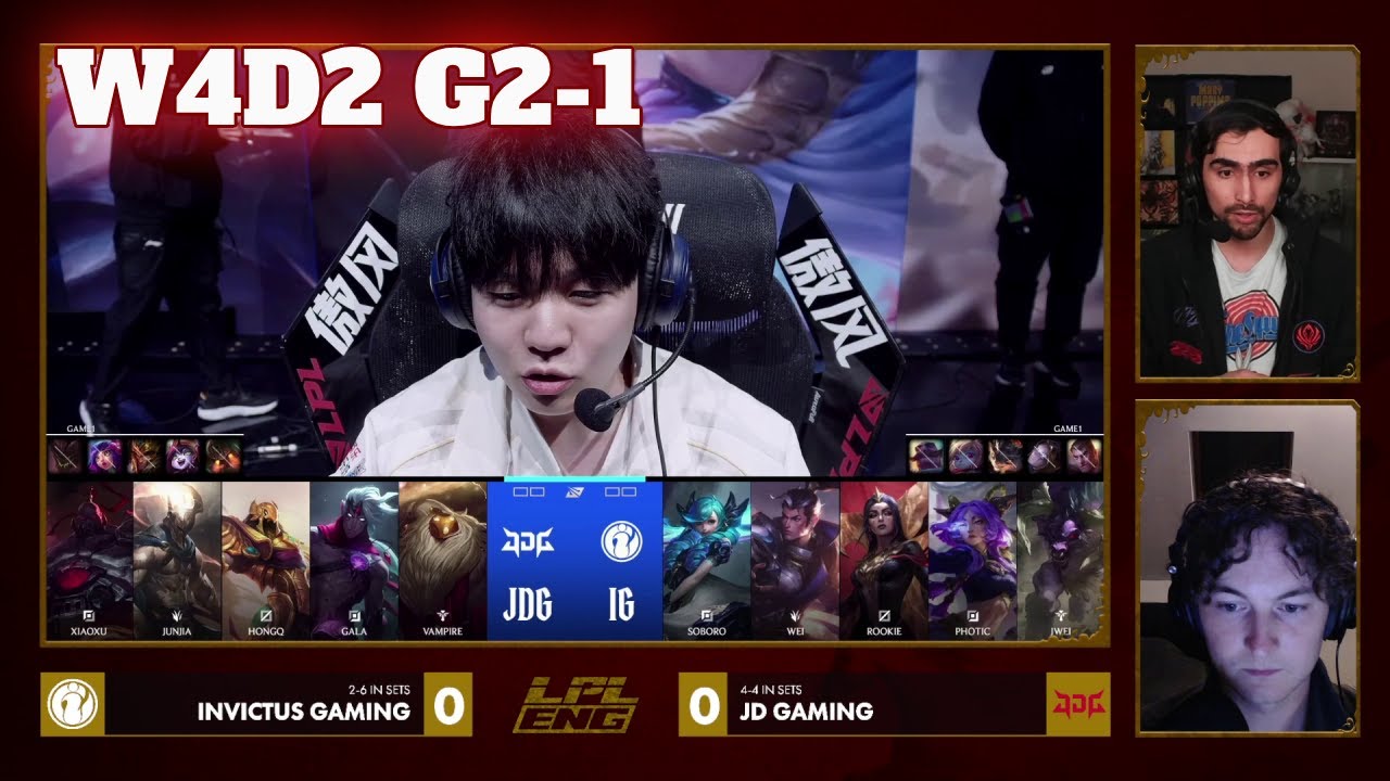IG vs JDG - Game 1 | Week 4 Day 2 LPL Winter 2026 Split 1 | Invictus Gaming vs JD Gaming G1 full