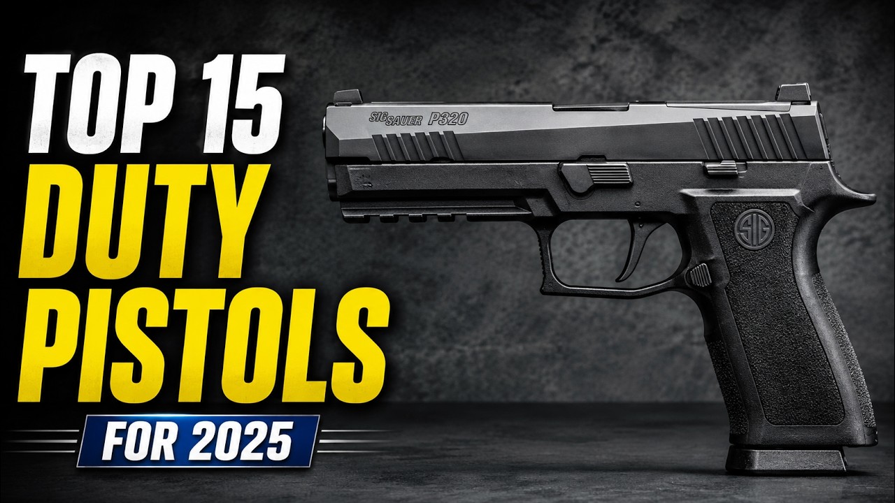 Top 15 Duty Pistols Police Still Trust in 2025
