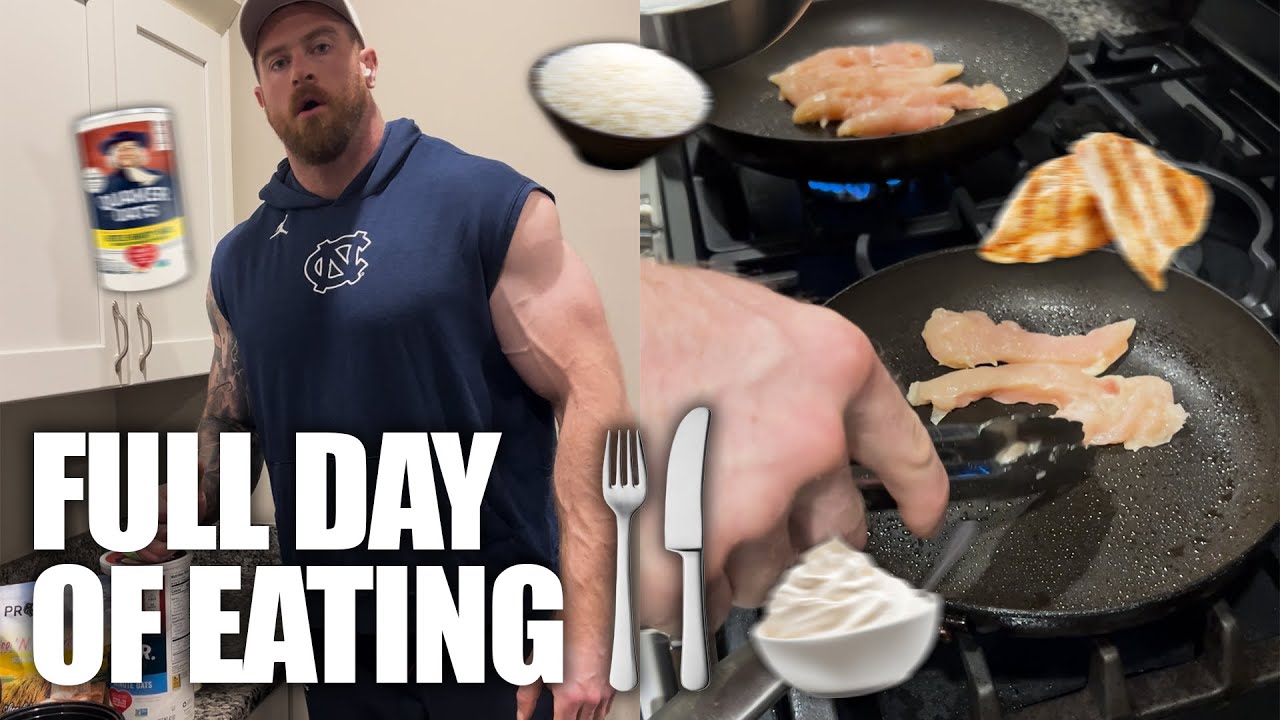 6'7 Bodybuilder Full Day of Eating