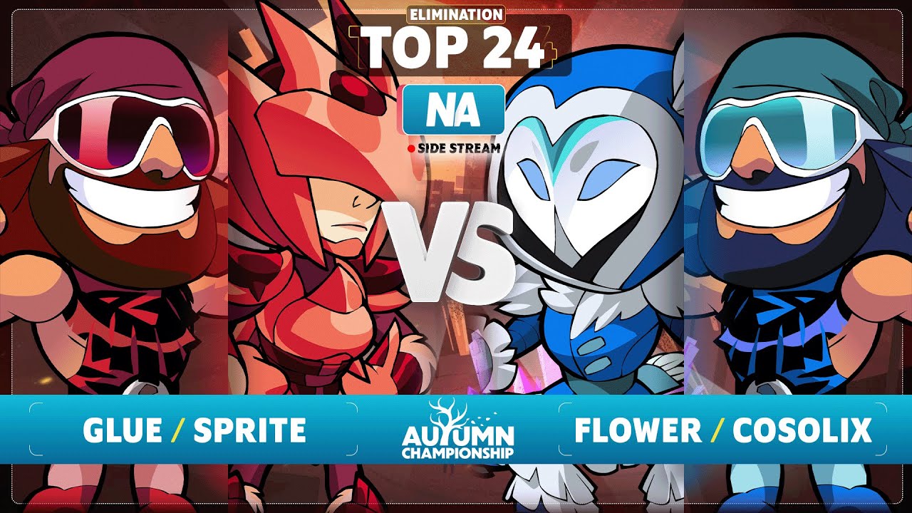 Glue & Sprite vs Flower & Cosolix - Elimination Top 24 - Autumn Championship 2023 - NA 2v2