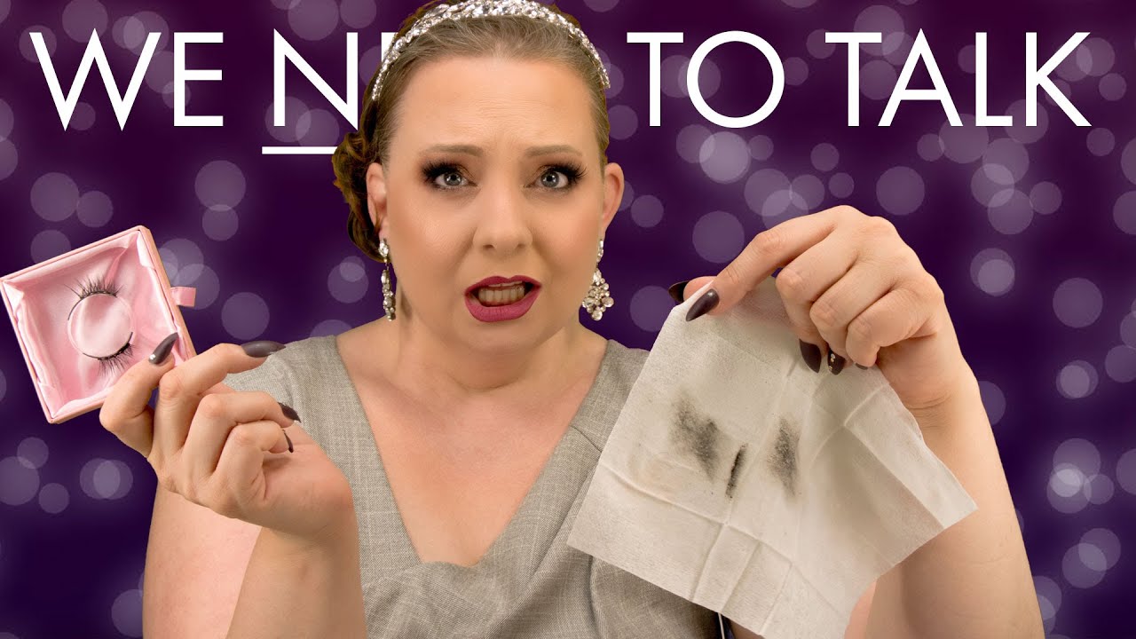 Stop putting THESE in your EYES! How to Properly clean your false eyelashes