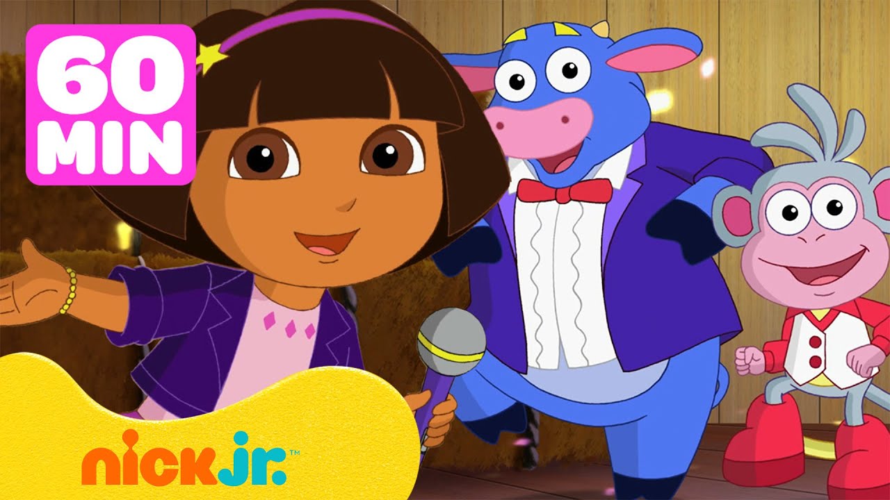 Dora l'esploratrice si fa dei nuovi amici!💓 Compilation di 1 ora   | Nick Jr. Italia