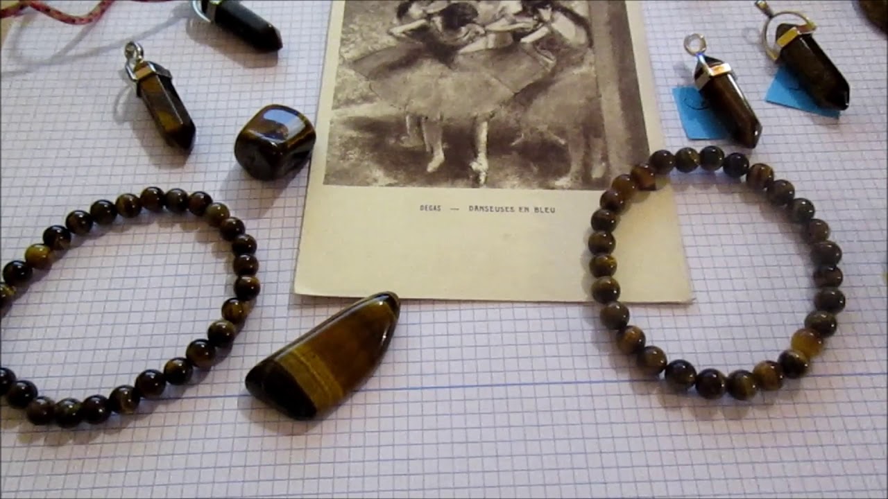 Pierres et minéraux:  Oeil de tigre lithothérapie, pouvoirs, magie