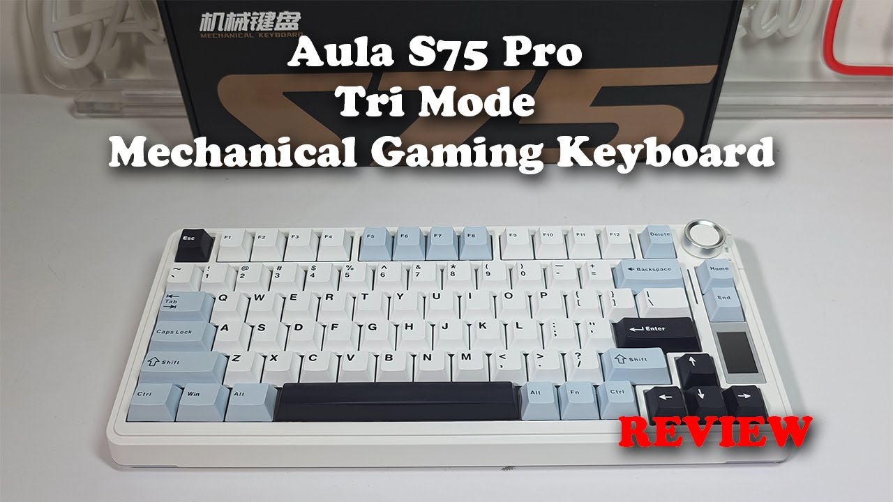 ОБЗОР механической игровой клавиатуры Aula S75 Pro Tri Mode