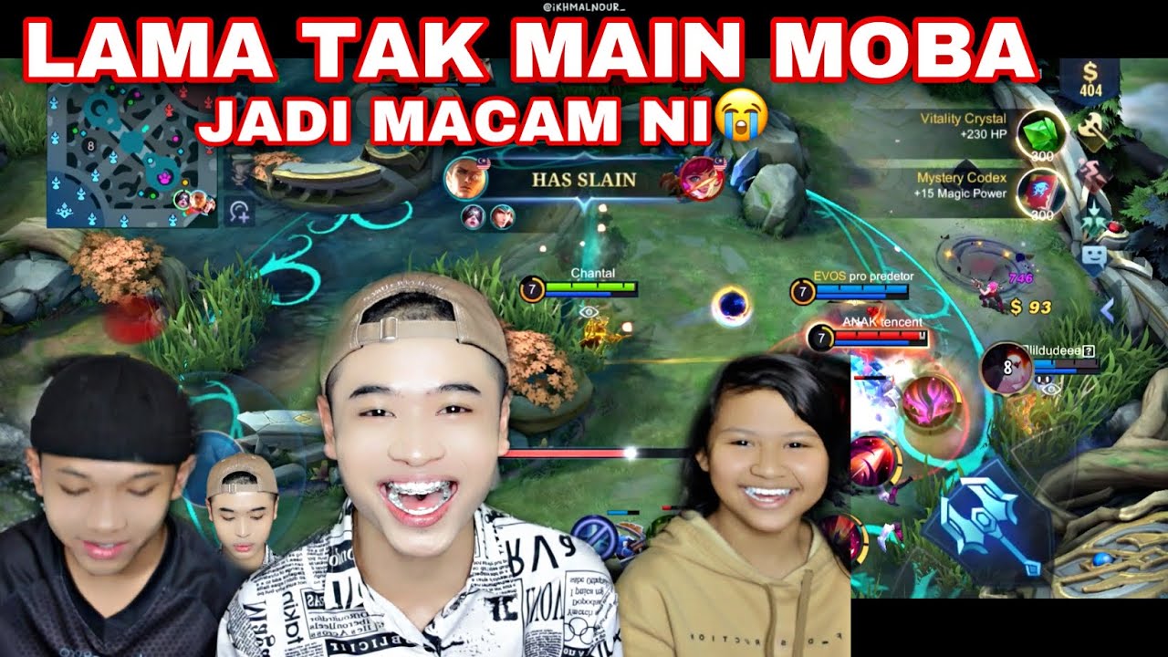 LAMA TAK MAIN MOBILE LEGENDS😭JADI MACAM NI AKU MAIN😭‼️GUNA PHARSA!