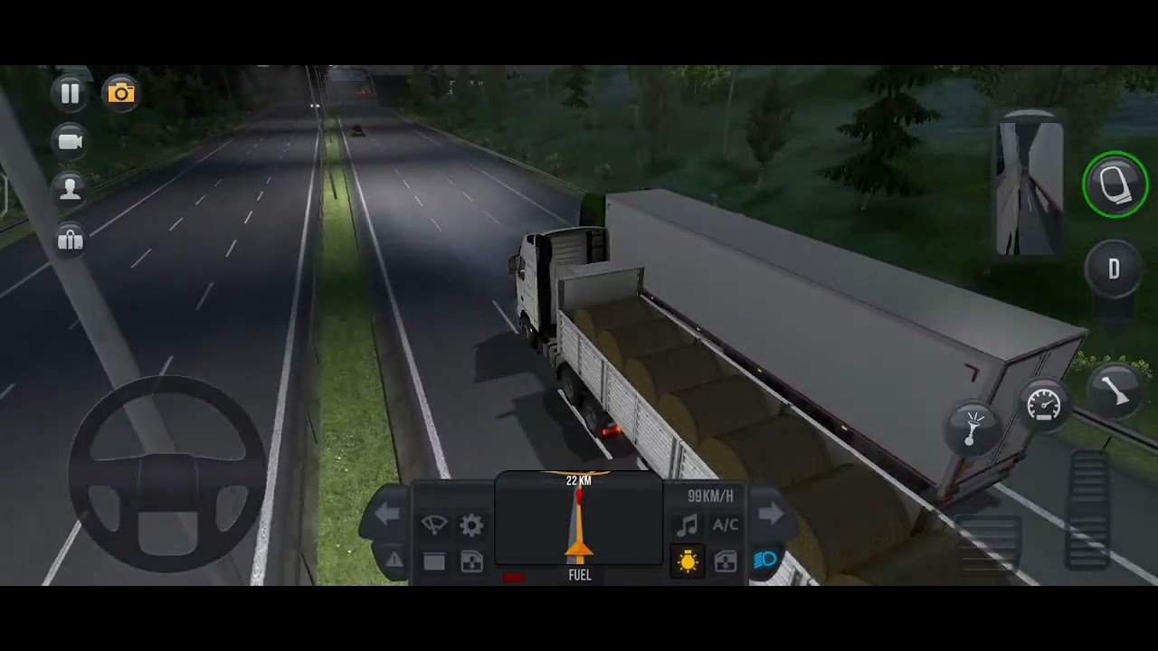 Ultimate Night Truck Delivery in 360° 🌙🚛 | Full Realistic Journey