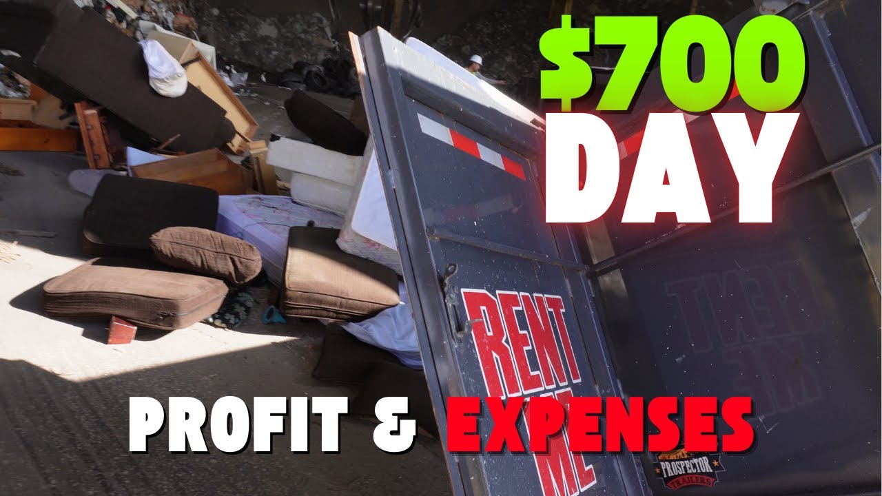 Solo Day Operating The Junk Removal Business - Junk Removal Vlog