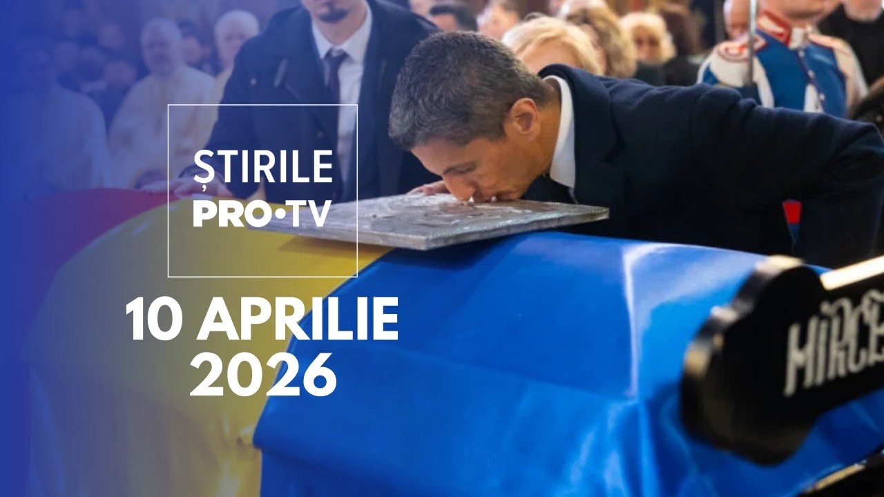Știrile PRO TV - 10 Aprilie 2026 | Mircea Lucescu, condus pe ultimul drum &icirc;n Vinerea Mare