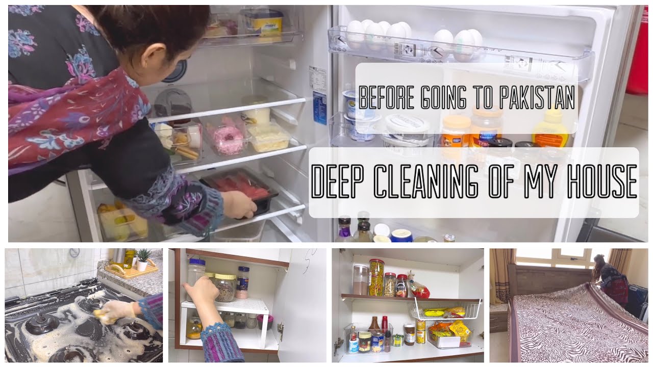 Before going Pakistan I clean my all house. Deep cleaning my house