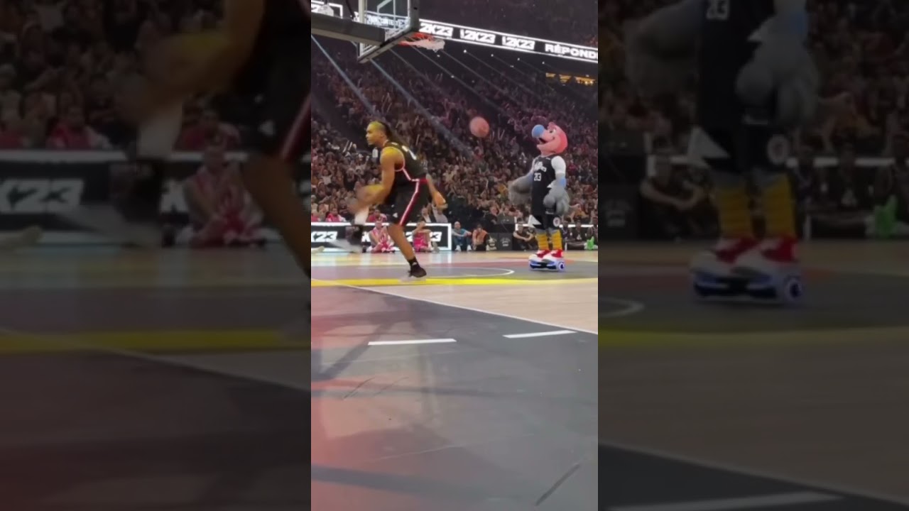 Juhann Begarin Airlines ✈️!!! #allstargame2022 #dunkcontest #lnb