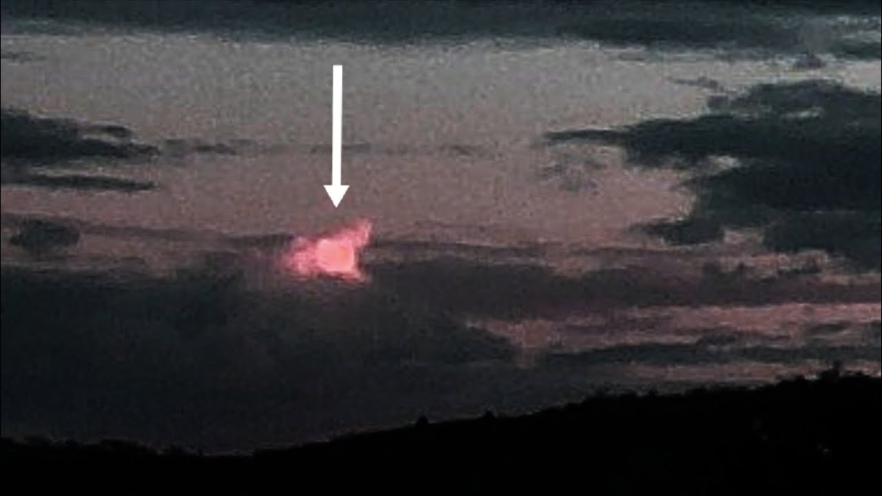 HUGE BRIGHT RED PLANET OBJECT THAT APPEARED IN THE SKY ABOVE HUNGARY