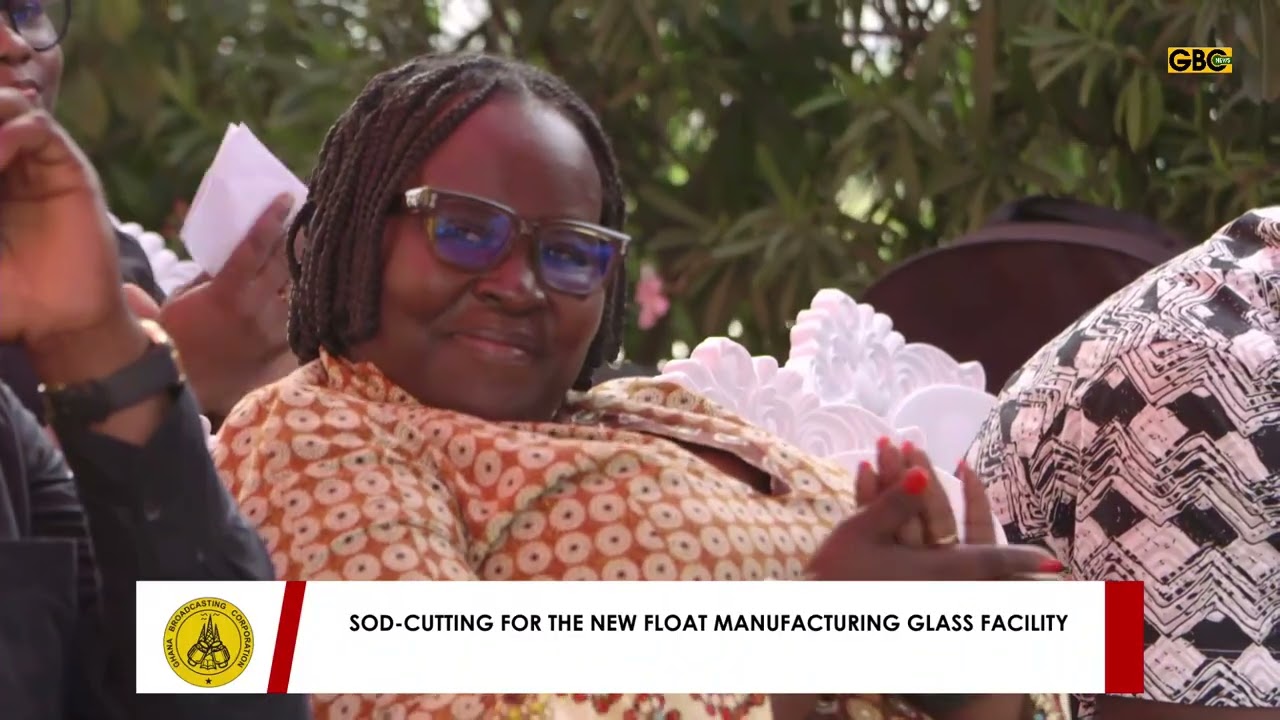 Elizabeth Ofosu-Agyare speech at the sod-cutting of the new float glass manufactorimg facility